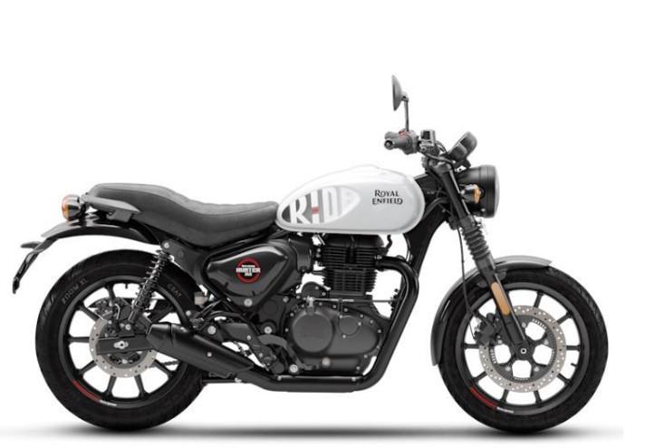 2024 Royal Enfield Hunter 350 – Dapper White - Click for OTD Pricing - In Stock (VT Demo)